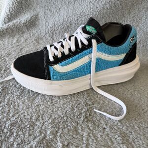 Vans Sesame Street x Old Skool Cookie Monster Shoe Men 9 WO 10.5 Overt Comfycush